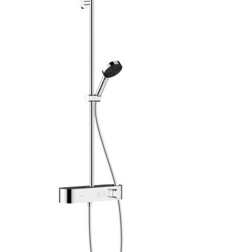 Купить купить душевая система с термостатом, pulsify s hansgrohe, 24220000 цвет: хром