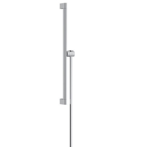 Купить купить душевая штанга s puro 65см0 мм со слайдером и шлангом 160см0 мм, unica hansgrohe, 24402000 цвет: хром