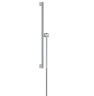Купить купить душевая штанга s puro 65см0 мм со слайдером и шлангом 160см0 мм, unica hansgrohe, 24402000 цвет: хром