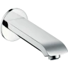 Купить купить излив для ванны, metris hansgrohe, 31494000 цвет: хром