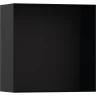 Купить купить настенный короб с открытой рамой, 30х30х14 см, xtrastoris minimalistic hansgrohe, 56079670 цвет: черный