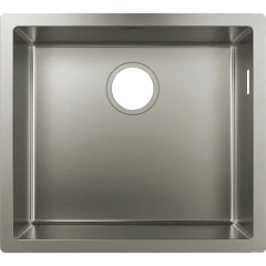 Раковина для кухни, интегрированная, S71 Hansgrohe, 43427800 цвет: нержавеющая сталь