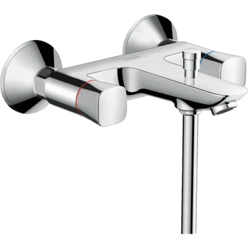 Купить купить смеситель для ванны, logis hansgrohe, 71243000 цвет: хром