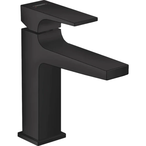 Купить купить смеситель для раковины, metropol hansgrohe, 32507670 цвет: черный
