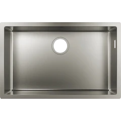 Раковина для кухни, интегрированная, S71 Hansgrohe, 43428800 цвет: нержавеющая сталь