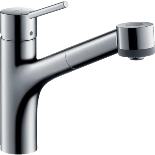 Купить купить смеситель для кухни, с вытяжным душем, talis m52 hansgrohe, 73860000 цвет: хром