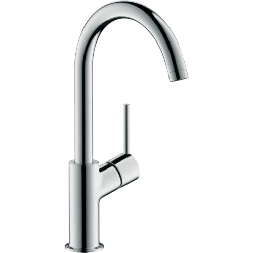 Купить купить смеситель для раковины с поворотным изливом, talis hansgrohe, 32082000 цвет: хром