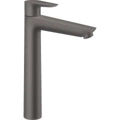 Смеситель для раковины со сливным гарнитуром, Talis E Hansgrohe, 71716340 цвет: черный