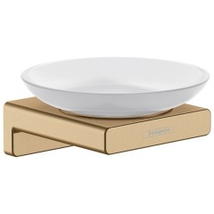 Мыльница подвесная, AddStoris Hansgrohe, 41746140 цвет: бронза
