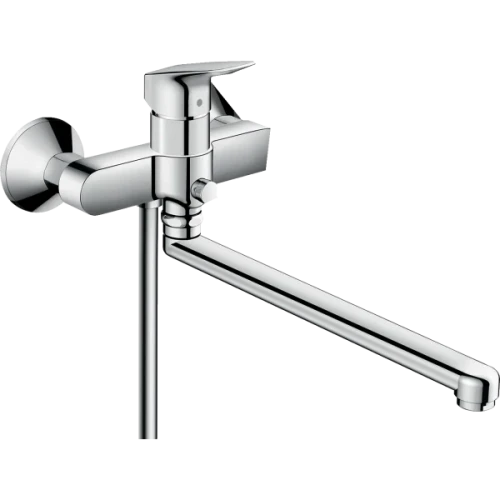 Купить купить смеситель для ванны, logis hansgrohe, 71402000 цвет: хром