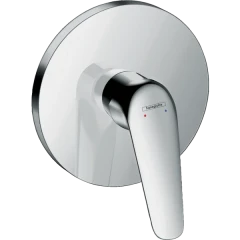 Смеситель для душа скрытого монтажа, Novus Hansgrohe, 71066000 цвет: хром