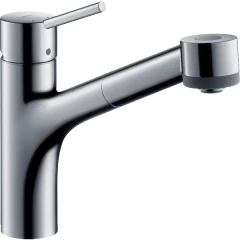 Смеситель для кухни, Eco, с вытяжным душем, Talis M52 Hansgrohe, 32845000 цвет: хром