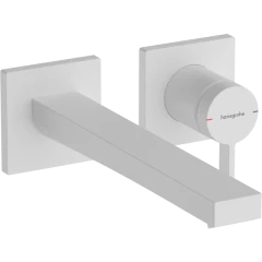 Смеситель для раковины скрытого монтажа, EcoSmart+, Tecturis E Hansgrohe, 73051700 цвет: белый