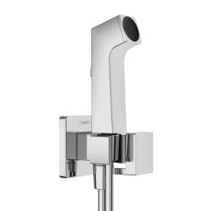 Гигиенический душ с запорным вентилем, держателем и шлангом 125см см, для холодной воды, Bidette Hansgrohe, 29231000 цвет: хром