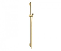 Душевая штанга S Puro 90см со шлангом, Unica Hansgrohe, 28631990 цвет: золото