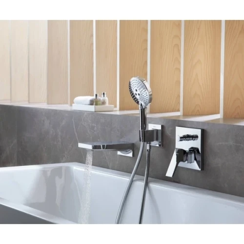 Купить купить излив для ванны, metropol hansgrohe, 32542000 цвет: хром