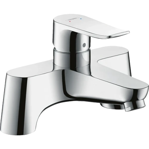 Купить купить смеситель для ванны, metris hansgrohe, 31423000 цвет: хром