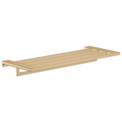 Полка для полотенец 648 мм, AddStoris Hansgrohe, 41751140 цвет: бронза