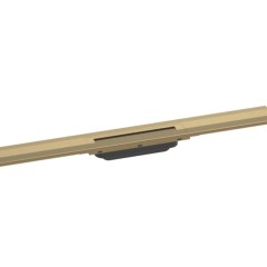 Внешняя часть трапа для душа 80 см, укорачиваемая, RainDrain Flex Hansgrohe, 56051140 цвет: бронза