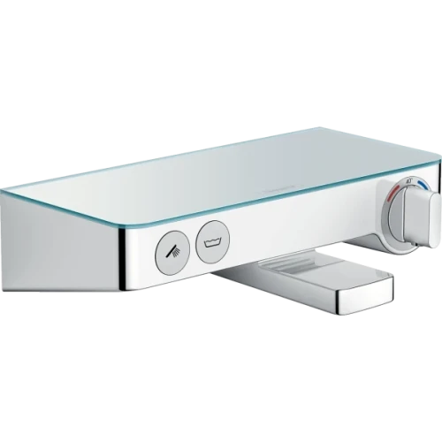 Купить купить смеситель для ванны с термостатом, showertablet select hansgrohe, 13151000 цвет: хром