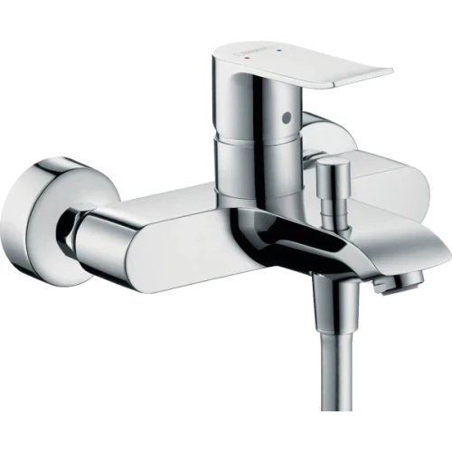 Купить купить смеситель для ванны, metris hansgrohe, 31480000 цвет: хром