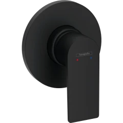 Смеситель для душа скрытого монтажа, Rebris E Hansgrohe, 72659670 цвет: черный