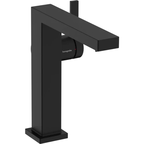 Купить купить смеситель для раковины ecosmart+, tecturis e hansgrohe, 73041670 цвет: черный