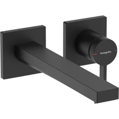 Смеситель для раковины скрытого монтажа, EcoSmart+, Tecturis E Hansgrohe, 73051670 цвет: черный