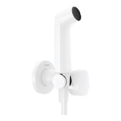 Гигиенический душ со смесителем, держателем и шлангом 125см, Bidette Hansgrohe, 29232700 цвет: белый