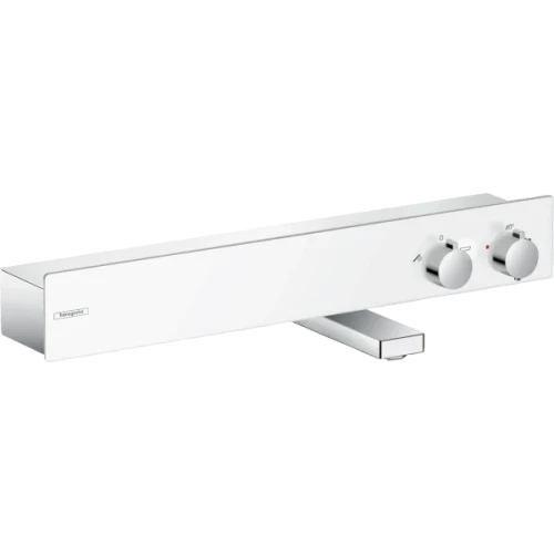 Купить купить смеситель для ванны с термостатом, showertablet hansgrohe, 13109400 цвет: белый