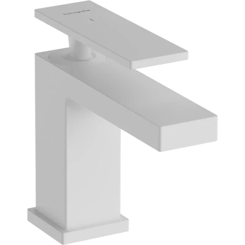 Купить купить смеситель для раковины ecosmart+, для холодной воды, tecturis e hansgrohe, 73013700 цвет: белый