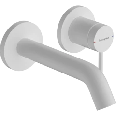 Смеситель для раковины скрытого монтажа, EcoSmart+, Tecturis S Hansgrohe, 73350700 цвет: белый