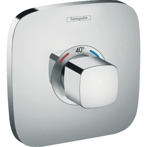 Купить купить термостатический смеситель для душа скрытого монтажа, ecostat e hansgrohe, 15705000 цвет: хром