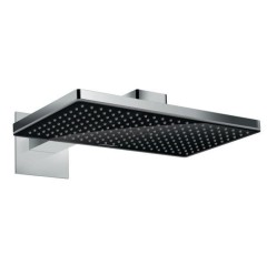 Верхний душ с настенным кронштейном, Rainmaker Select Hansgrohe, 24003600 цвет: черный