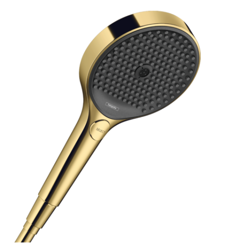 Купить купить ручной душ, rainfinity hansgrohe, 26864990 цвет: золото