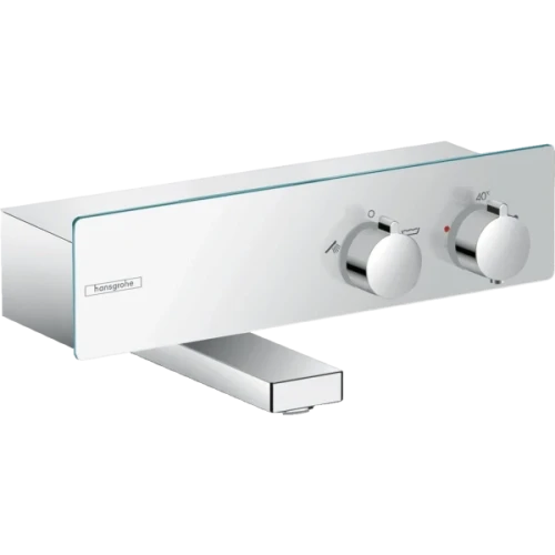 Купить купить смеситель для ванны с термостатом, showertablet hansgrohe, 13107000 цвет: хром