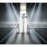 Купить купить смеситель для раковины со сливным гарнитуром, vernis blend hansgrohe, 71550000 цвет: хром