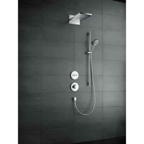 Купить купить душевой гарнитур со штангой 90см, raindance select s hansgrohe, 26322400 цвет: хром