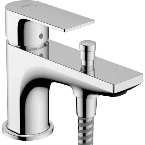 Купить купить смеситель для ванны monotrou, 2 режима расхода воды, rebris e hansgrohe, 72437000 цвет: хром