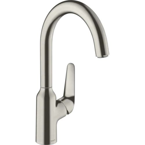 Купить купить смеситель для кухни, focus m42 hansgrohe, 71802800 цвет: нержавеющая сталь