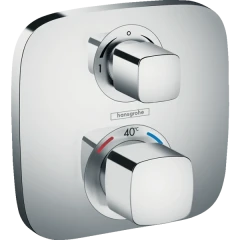 Термостатический смеситель для душа скрытого монтажа, Ecostat E Hansgrohe, 15708000 цвет: хром