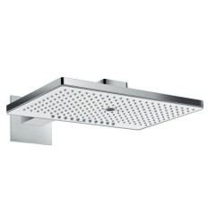 Верхний душ с настенным кронштейном скрытого монтажа, Rainmaker Select Hansgrohe, 24007400 цвет: хром