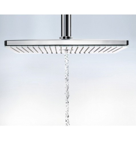 Купить купить верхний душ с настенным кронштейном скрытого монтажа, rainmaker select hansgrohe, 24007400 цвет: хром
