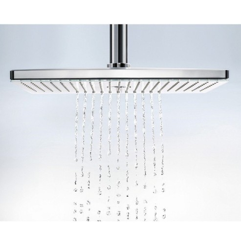 Купить купить верхний душ с настенным кронштейном скрытого монтажа, rainmaker select hansgrohe, 24007400 цвет: хром