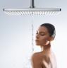 Купить купить верхний душ с настенным кронштейном скрытого монтажа, rainmaker select hansgrohe, 24007400 цвет: хром