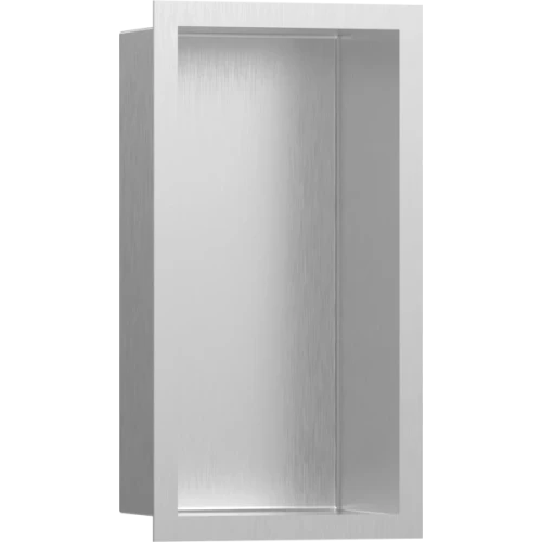 Купить купить настенный короб с цветом корпуса и дизайнерской рамой, 30х15х10 см, xtrastoris individual hansgrohe, 56094800 цвет: нержавеющая сталь