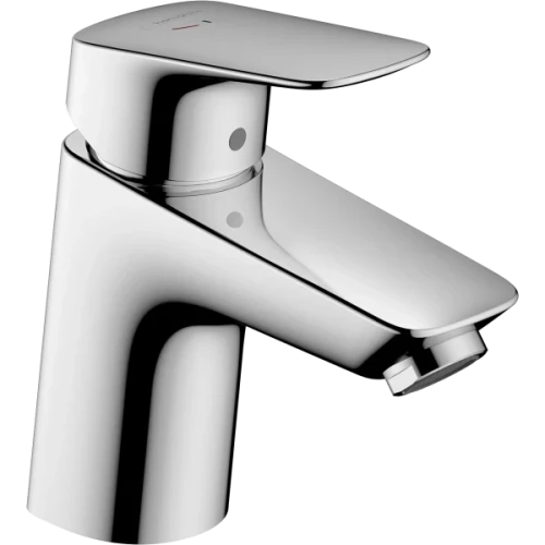 Купить купить смеситель для раковины coolstart без сливного гарнитура, logis hansgrohe, 71073000 цвет: хром