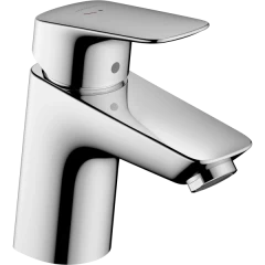 Смеситель для раковины CoolStart без сливного гарнитура, Logis Hansgrohe, 71073000 цвет: хром