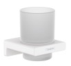 Купить купить стакан для зубных щёток, addstoris hansgrohe, 41749700 цвет: белый