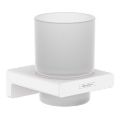 Стакан для зубных щёток, AddStoris Hansgrohe, 41749700 цвет: белый